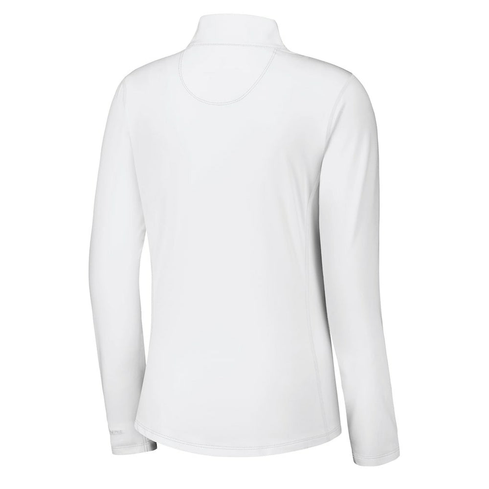 Minnesota Vikings Women's Sport Playa Vista IslandZone Quarter-Zip Jacket - White online