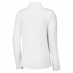 Buffalo Bills Women's Sport Playa Vista IslandZone Quarter-Zip Jacket - White discount