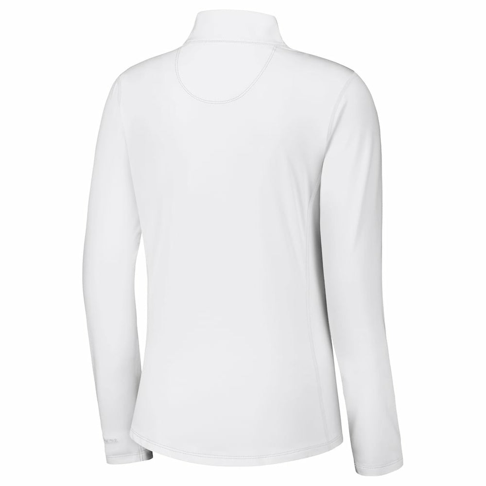 Indianapolis Colts Women's Sport Playa Vista IslandZone Quarter-Zip Jacket - White on sale
