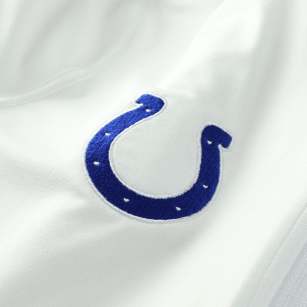 Indianapolis Colts Women's Sport Playa Vista IslandZone Quarter-Zip Jacket - White on sale
