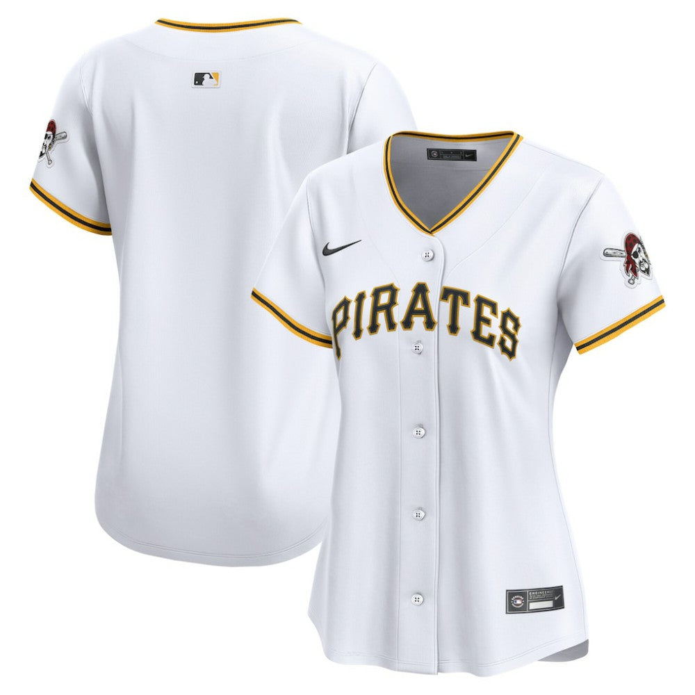 Pittsburgh Pirates Women's Home Limited Jersey White