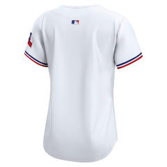 Texas Rangers Women's Home Limited Jersey White