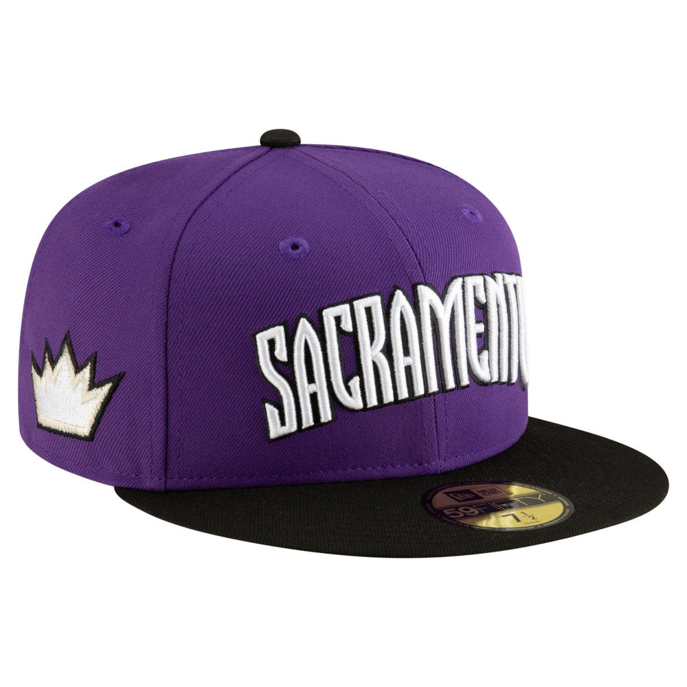 Sacramento Kings 2024/25 Classic Edition Jersey Hook 59FIFTY Fitted Hat - Purple/Black shop