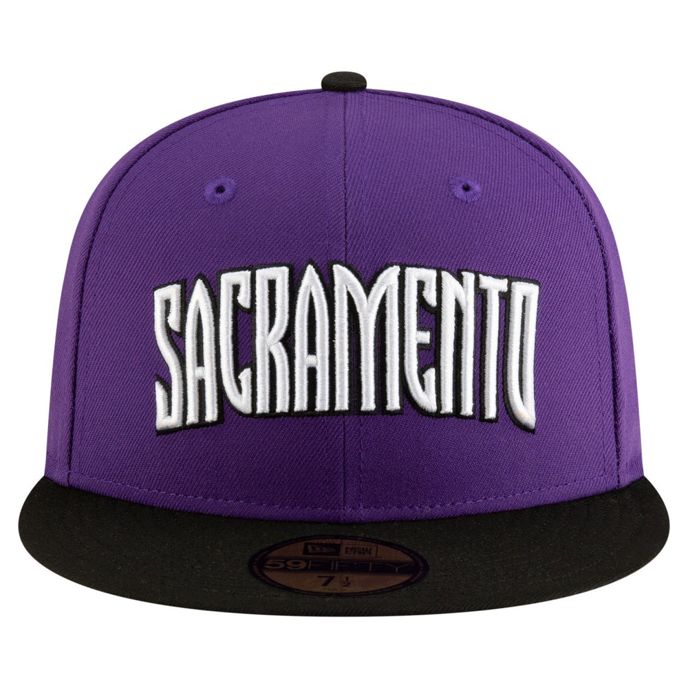 Sacramento Kings 2024/25 Classic Edition Jersey Hook 59FIFTY Fitted Hat - Purple/Black shop
