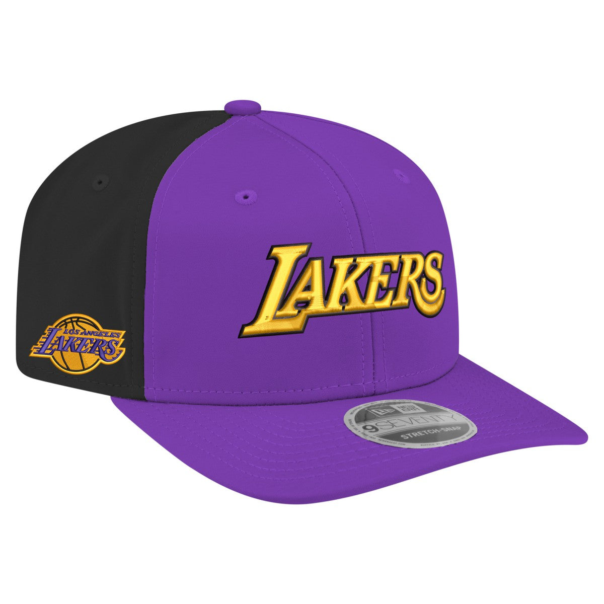 Los Angeles Lakers Statement Edition Jersey Hook 9SEVENTY Stretch-Snap Hat - Purple outlet