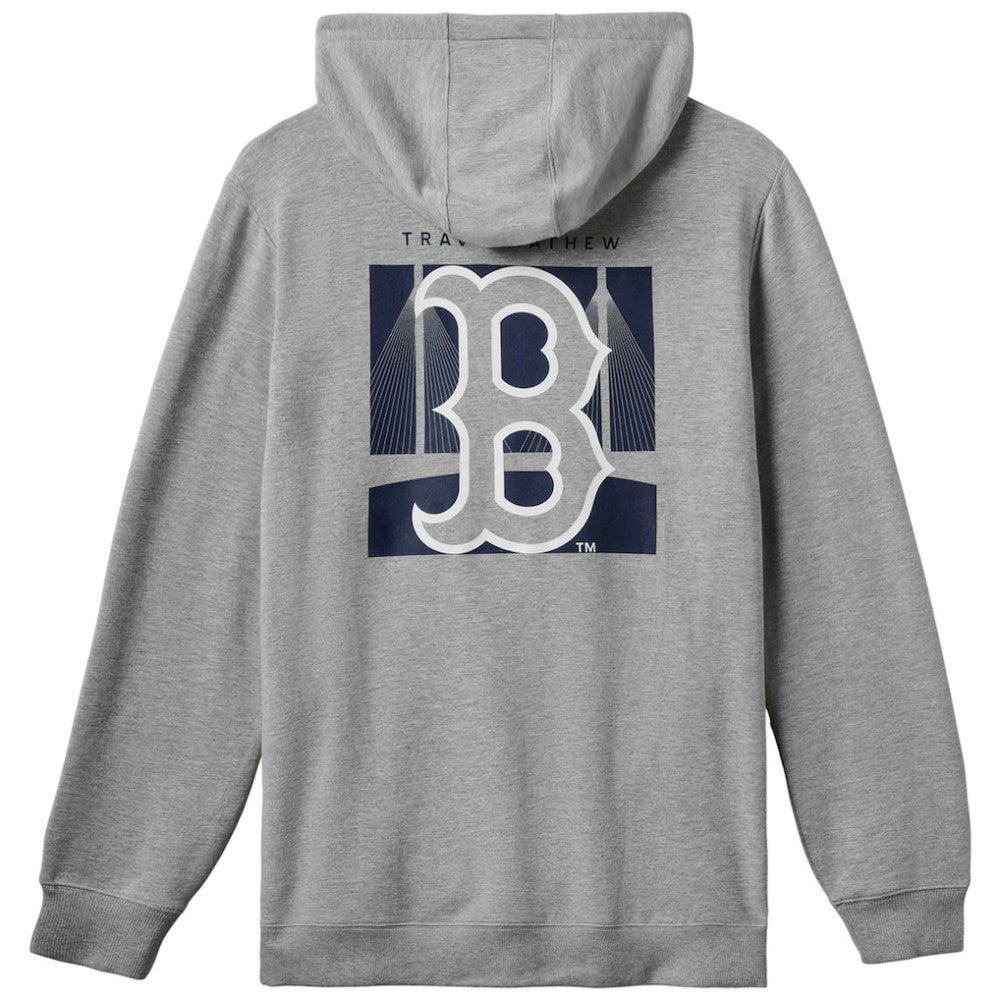 Boston Red Sox TravisMathew Cloud Pullover Hoodie Gray