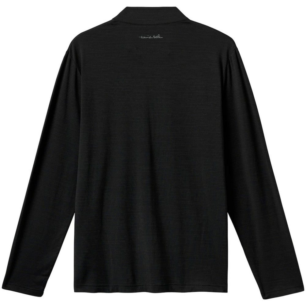 San Francisco Giants TravisMathew The Heater Quarter-Zip Pullover Top Black