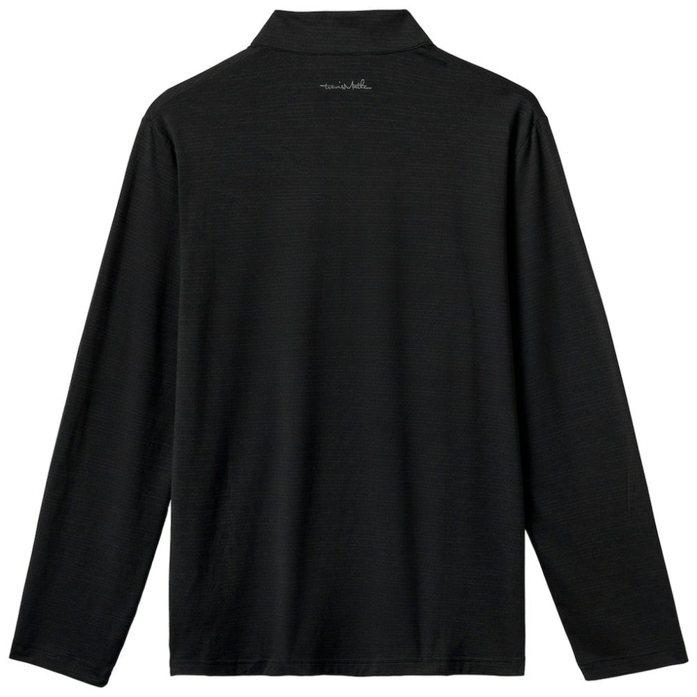 Arizona Diamondbacks TravisMathew The Heater Quarter-Zip Pullover Top Black