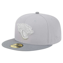 Jacksonville Jaguars New Era Iron Cloud 59FIFTY Fitted Hat - Gray/Graphite online