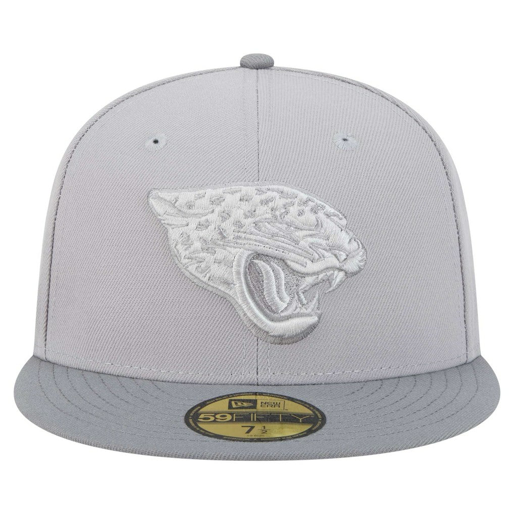 Jacksonville Jaguars New Era Iron Cloud 59FIFTY Fitted Hat - Gray/Graphite online