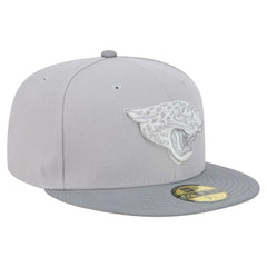 Jacksonville Jaguars New Era Iron Cloud 59FIFTY Fitted Hat - Gray/Graphite online