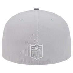 Kansas City Chiefs New Era Iron Cloud 59FIFTY Fitted Hat - Gray/Graphite for sale