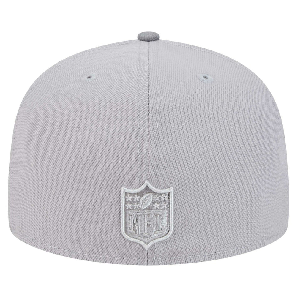 New York Jets New Era Iron Cloud 59FIFTY Fitted Hat - Gray/Graphite online