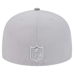 New York Jets New Era Iron Cloud 59FIFTY Fitted Hat - Gray/Graphite online