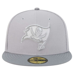 Tampa Bay Buccaneers New Era Iron Cloud 59FIFTY Fitted Hat - Gray/Graphite on sale