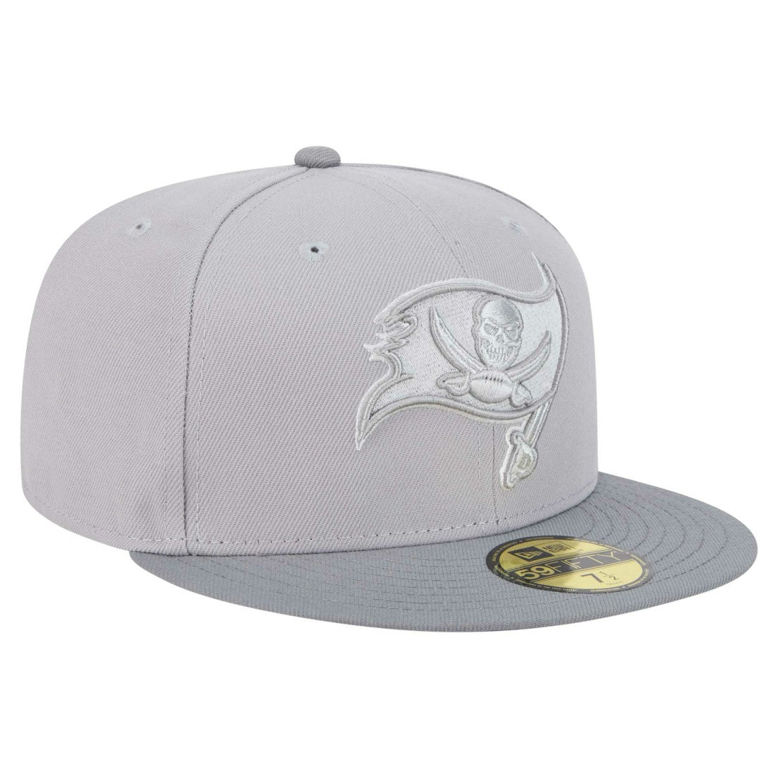 Tampa Bay Buccaneers New Era Iron Cloud 59FIFTY Fitted Hat - Gray/Graphite on sale
