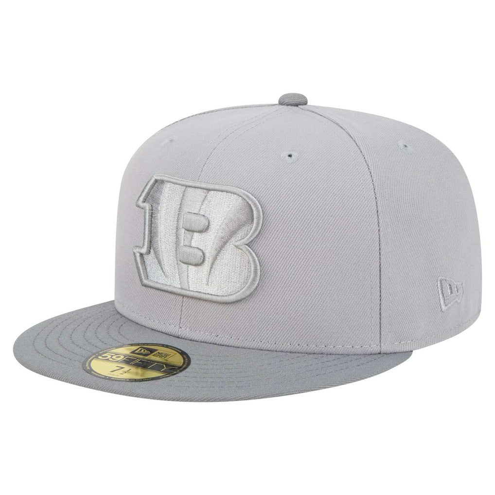 Cincinnati Bengals New Era Iron Cloud 59FIFTY Fitted Hat - Gray/Graphite discount