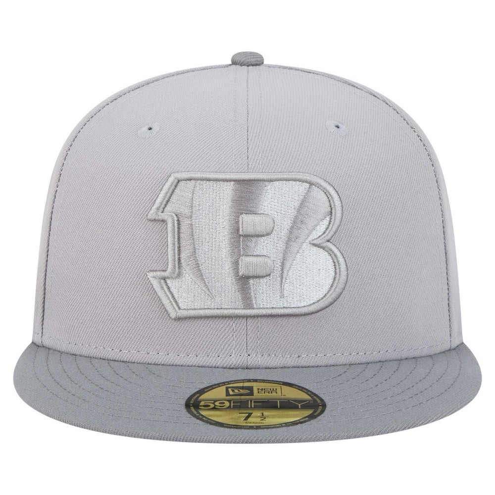 Cincinnati Bengals New Era Iron Cloud 59FIFTY Fitted Hat - Gray/Graphite discount