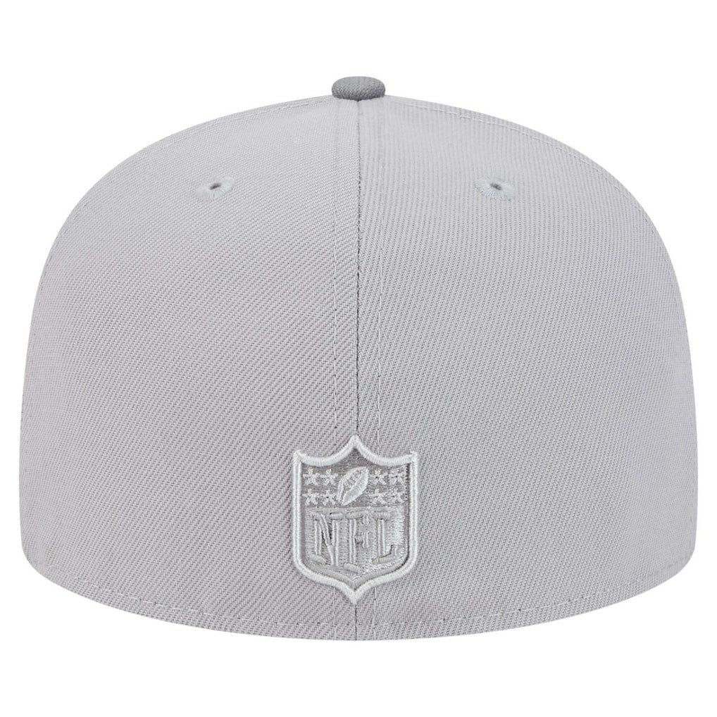Pittsburgh Steelers New Era Iron Cloud 59FIFTY Fitted Hat - Gray/Graphite on sale