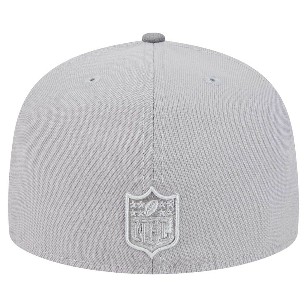 Pittsburgh Steelers New Era Iron Cloud 59FIFTY Fitted Hat - Gray/Graphite on sale