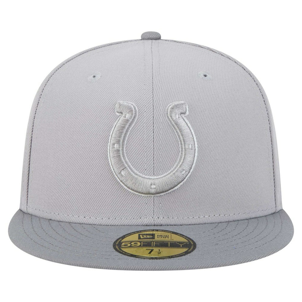 Indianapolis Colts New Era Iron Cloud 59FIFTY Fitted Hat - Gray/Graphite on sale