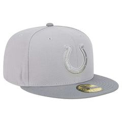 Indianapolis Colts New Era Iron Cloud 59FIFTY Fitted Hat - Gray/Graphite on sale