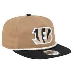 Cincinnati Bengals New Era Desert Golfer Snapback Hat - Khaki/Black discount