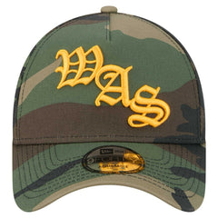 Washington Commanders New Era Mystic Camo A-Frame 9FORTY Adjustable Hat - Camo discount