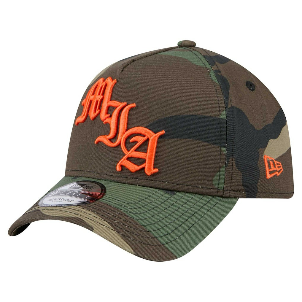 Miami Dolphins New Era Mystic Camo A-Frame 9FORTY Adjustable Hat - Camo for sale