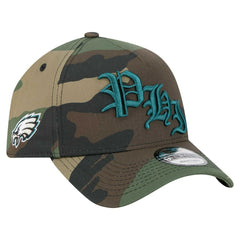Philadelphia Eagles New Era Mystic Camo A-Frame 9FORTY Adjustable Hat - Camo online