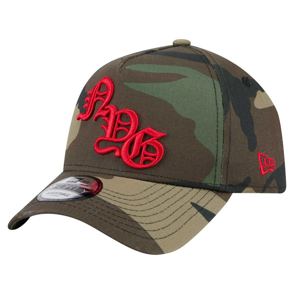 New York Giants New Era Mystic Camo A-Frame 9FORTY Adjustable Hat - Camo outlet