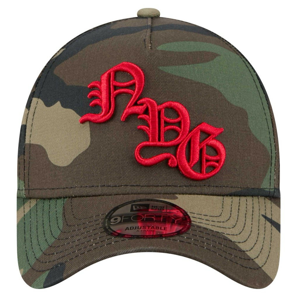 New York Giants New Era Mystic Camo A-Frame 9FORTY Adjustable Hat - Camo outlet