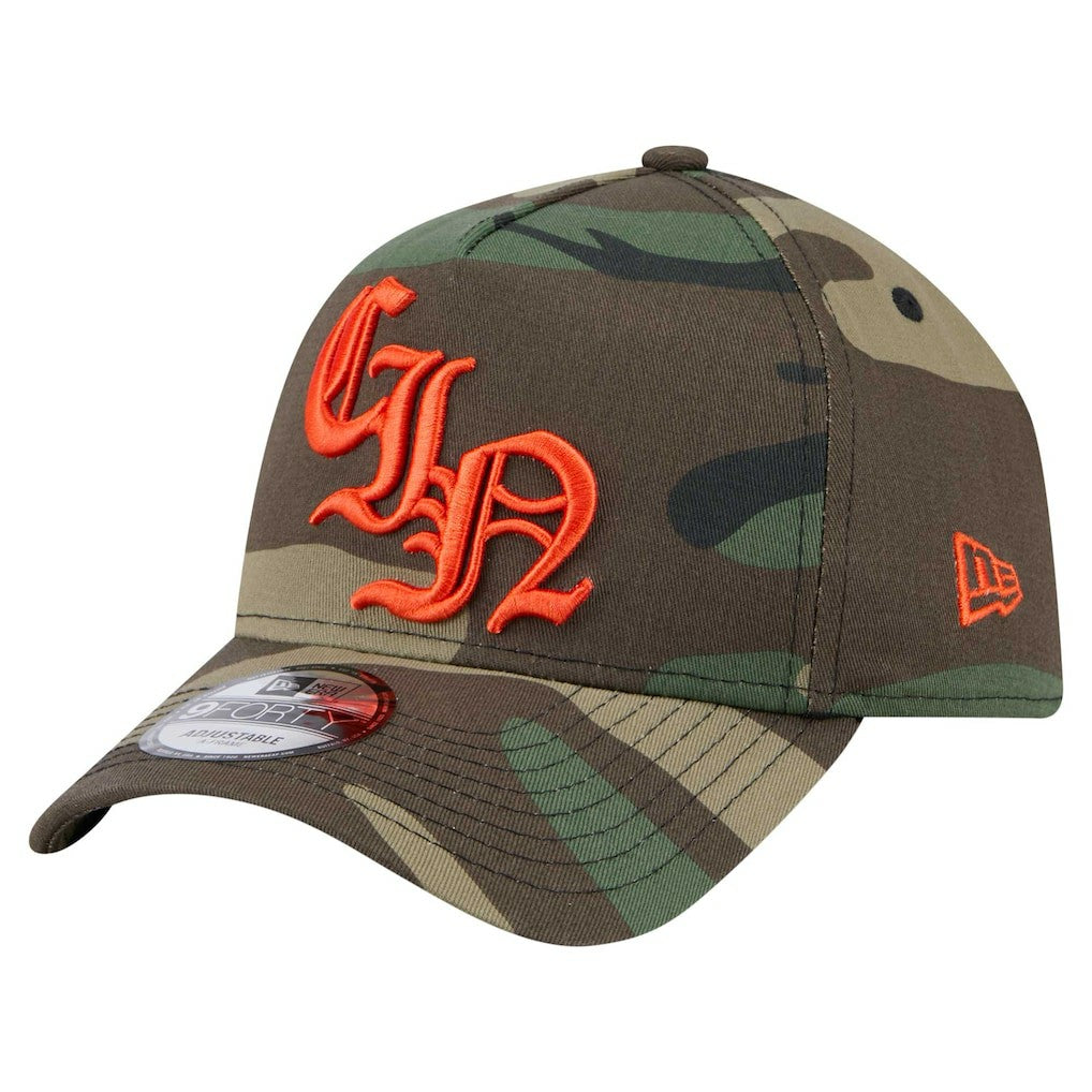 Cincinnati Bengals New Era Mystic Camo A-Frame 9FORTY Adjustable Hat - Camo sale