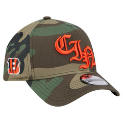 Cincinnati Bengals New Era Mystic Camo A-Frame 9FORTY Adjustable Hat - Camo sale