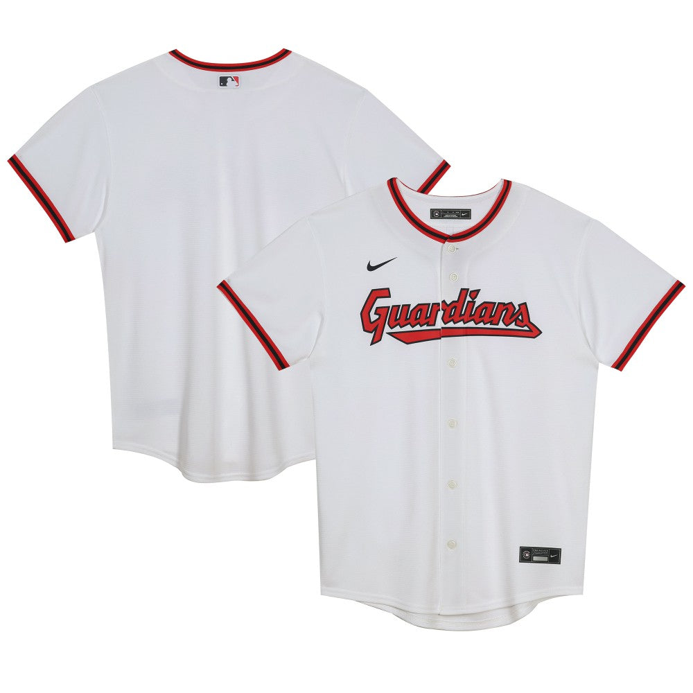 Cleveland Guardians Preschool Home Blank Replica Jersey White