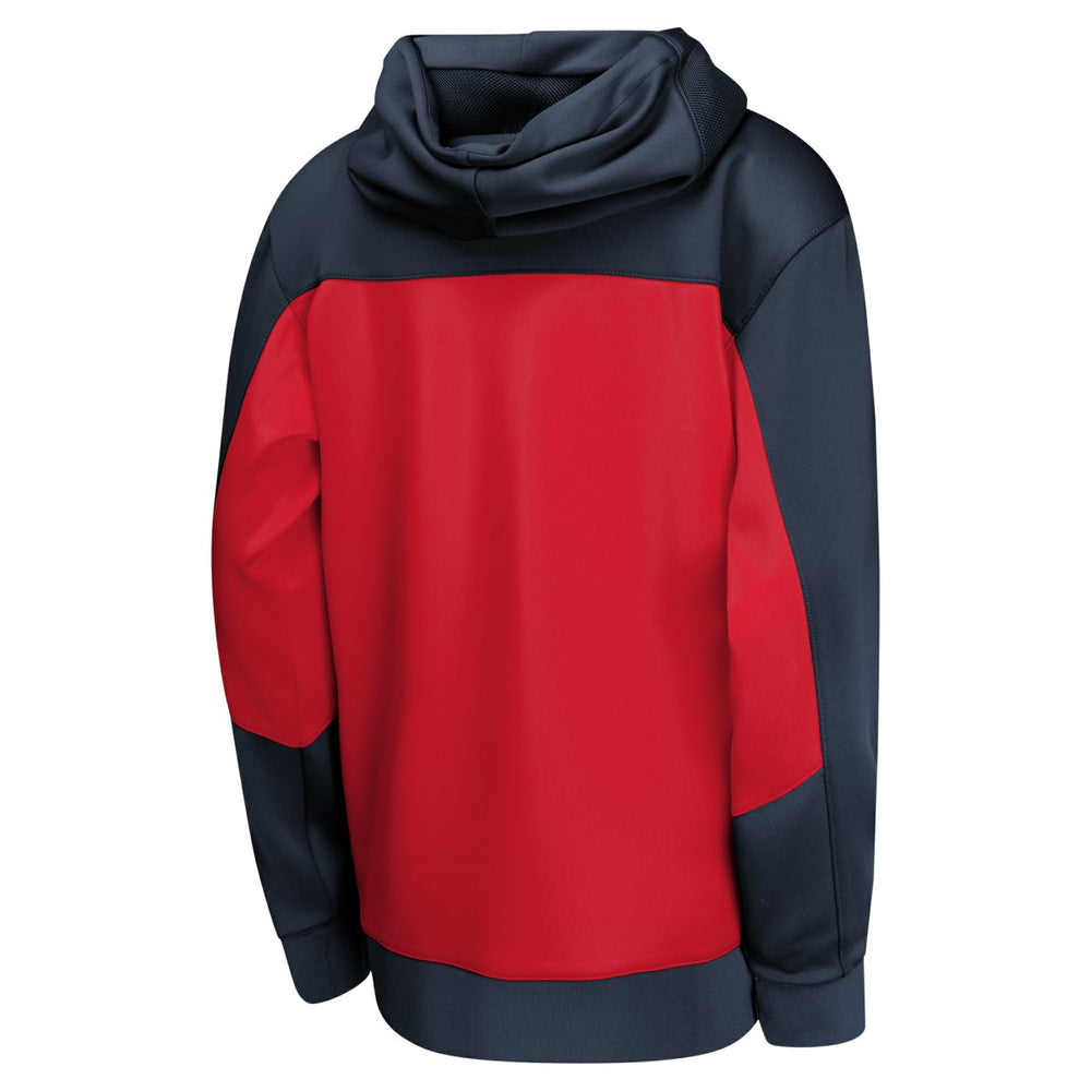 Washington Wizards Youth Authentic On-Court Showtime Performance Full-Zip Hoodie - Navy/Red for sale