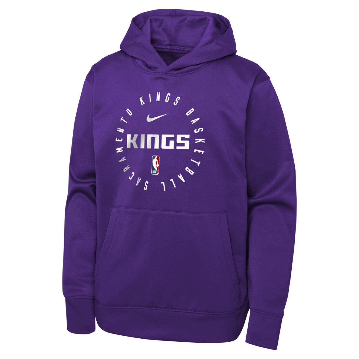 Sacramento Kings Youth Performance Practice Spotlight Pullover Hoodie - Purple online