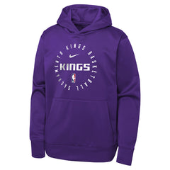Sacramento Kings Youth Performance Practice Spotlight Pullover Hoodie - Purple online