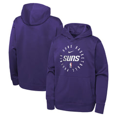 Phoenix Suns Youth Performance Practice Spotlight Pullover Hoodie - Purple online