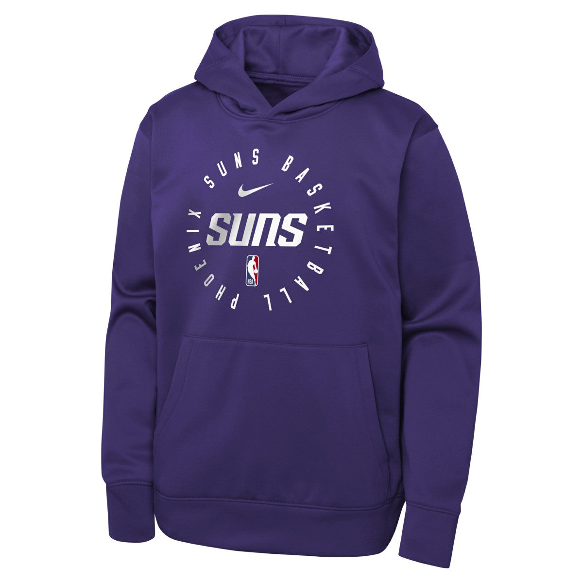Phoenix Suns Youth Performance Practice Spotlight Pullover Hoodie - Purple online