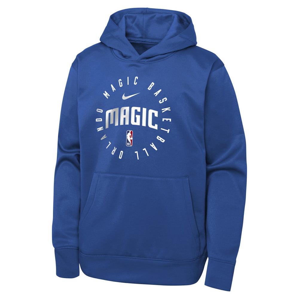 Orlando Magic Youth Performance Practice Spotlight Pullover Hoodie - Blue sale