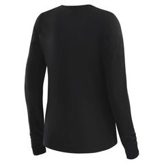 Seattle Seahawks WEAR by Erin Andrews x Gracie Hunt Women's Mesh Panel Long Sleeve T-Shirt - Black online