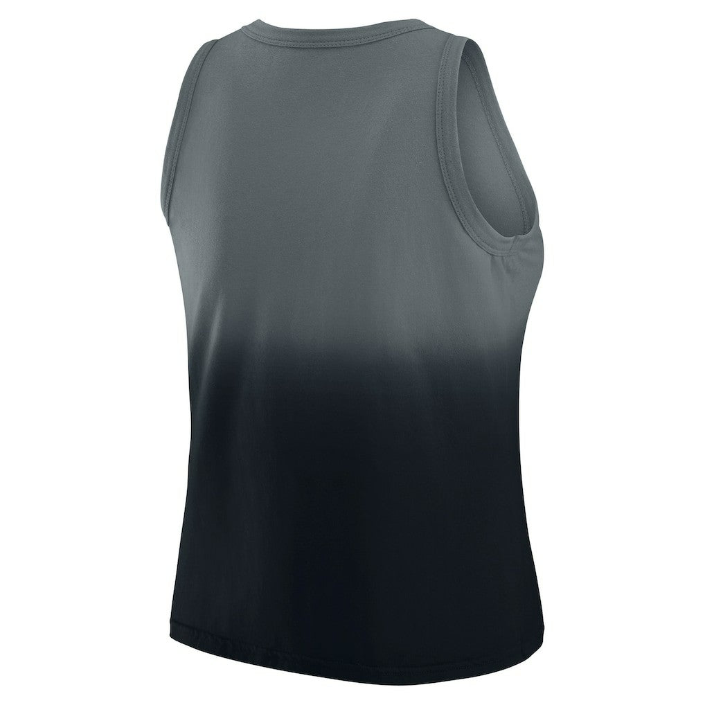 Carolina Panthers WEAR by Erin Andrews x Gracie Hunt Women's Ombre Tank Top - Black for sale