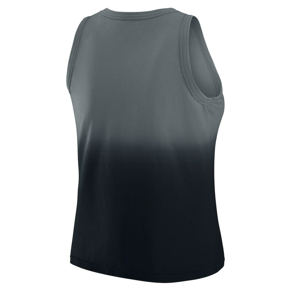 Carolina Panthers WEAR by Erin Andrews x Gracie Hunt Women's Ombre Tank Top - Black for sale
