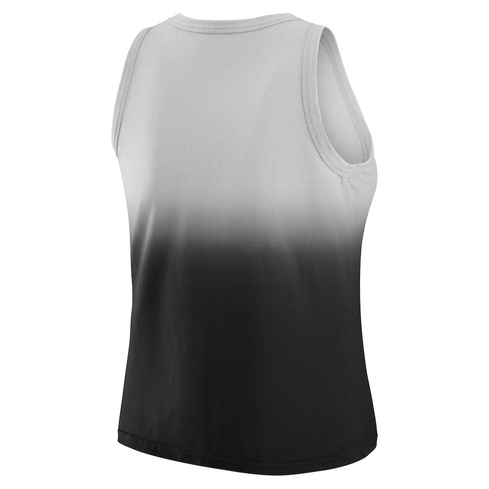 Las Vegas Raiders WEAR by Erin Andrews x Gracie Hunt Women's Ombre Tank Top - Black sale