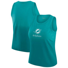 Miami Dolphins WEAR by Erin Andrews x Gracie Hunt Women's Ombre Tank Top - Aqua online