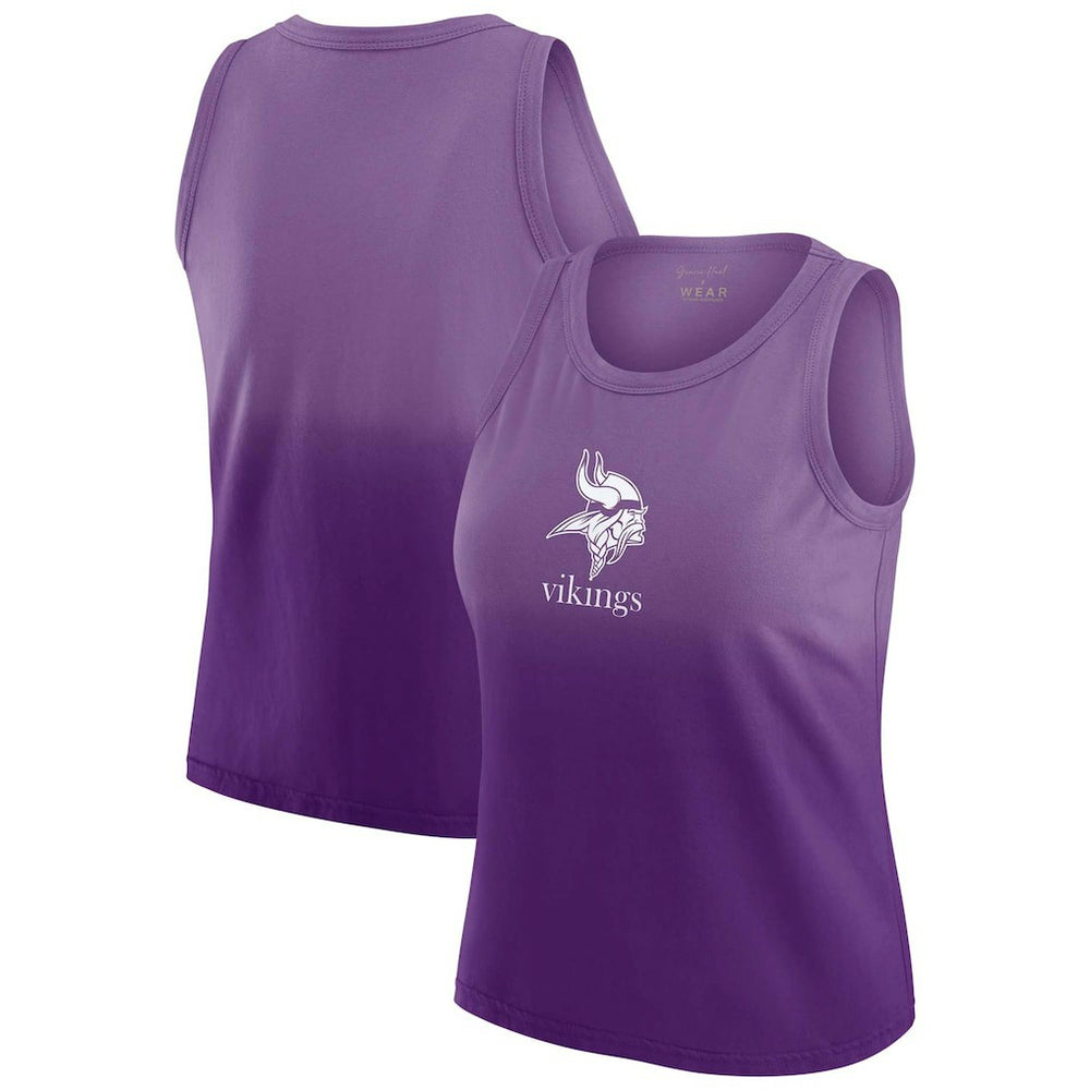 Minnesota Vikings WEAR by Erin Andrews x Gracie Hunt Women's Ombre Tank Top - Purple cheap