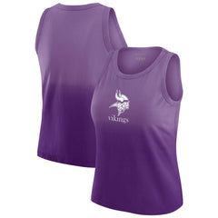 Minnesota Vikings WEAR by Erin Andrews x Gracie Hunt Women's Ombre Tank Top - Purple cheap