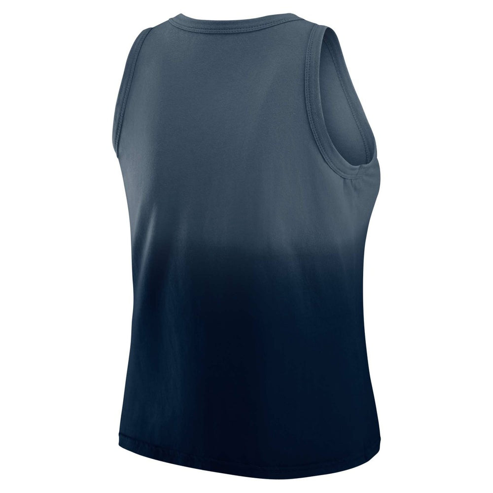 Seattle Seahawks WEAR by Erin Andrews x Gracie Hunt Women's Ombre Tank Top - Navy on sale