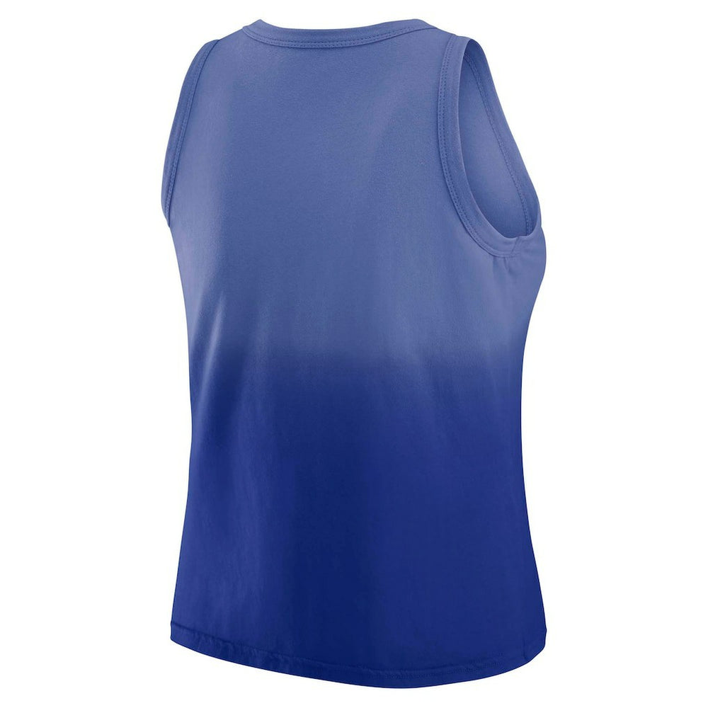 Los Angeles Rams WEAR by Erin Andrews x Gracie Hunt Women's Ombre Tank Top - Royal discount